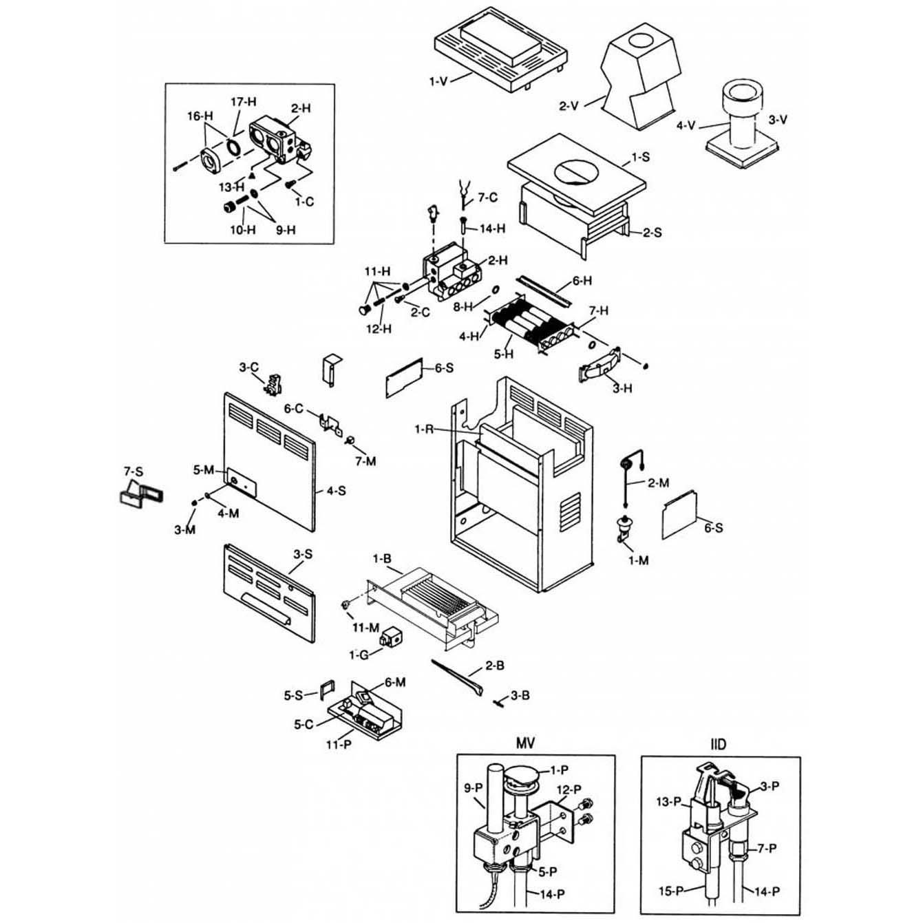 Raypak Heater 105 Replacement Parts