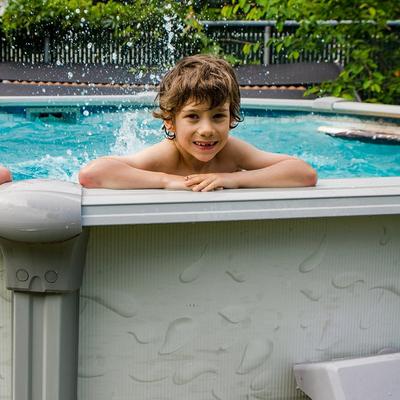 above ground pool image