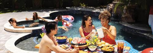 An image representative of the blog article titled How to Clean Your Pool After a Party