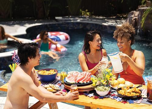An image representative of the blog article titled 4th of July Pool Party Planning