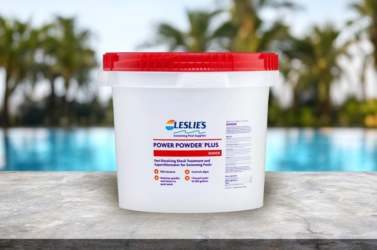 a bucket of power powder shock