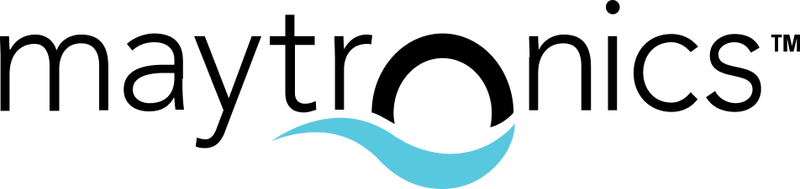 the logo for Maytronics
