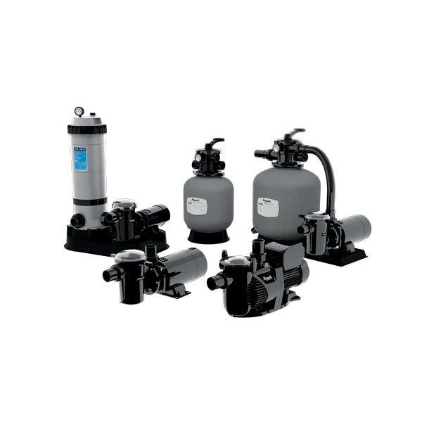 Raypak Protege RPSFP18 Above Ground Pool Sand Filter System, 18 Filter  1HP Pump