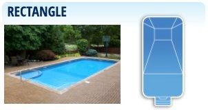 rectangle - inground pool shape