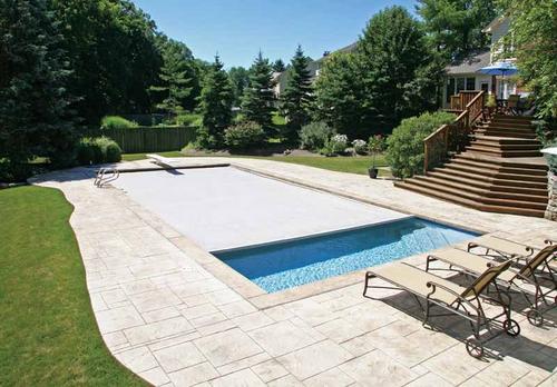 An image representative of the blog article titled How to Care for Your Pool Cover