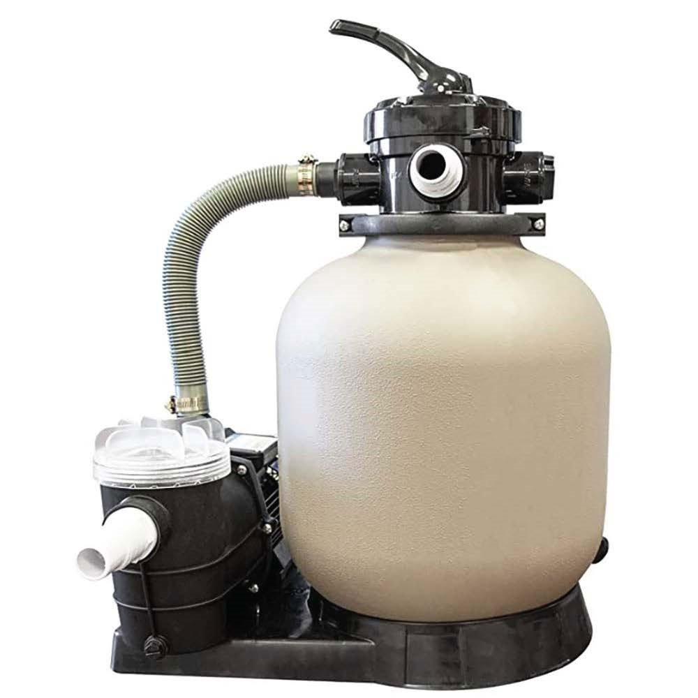 Weekender Premium 24 x 52 Round Above Ground Pool Package with Upgraded 16 Sand Filter System