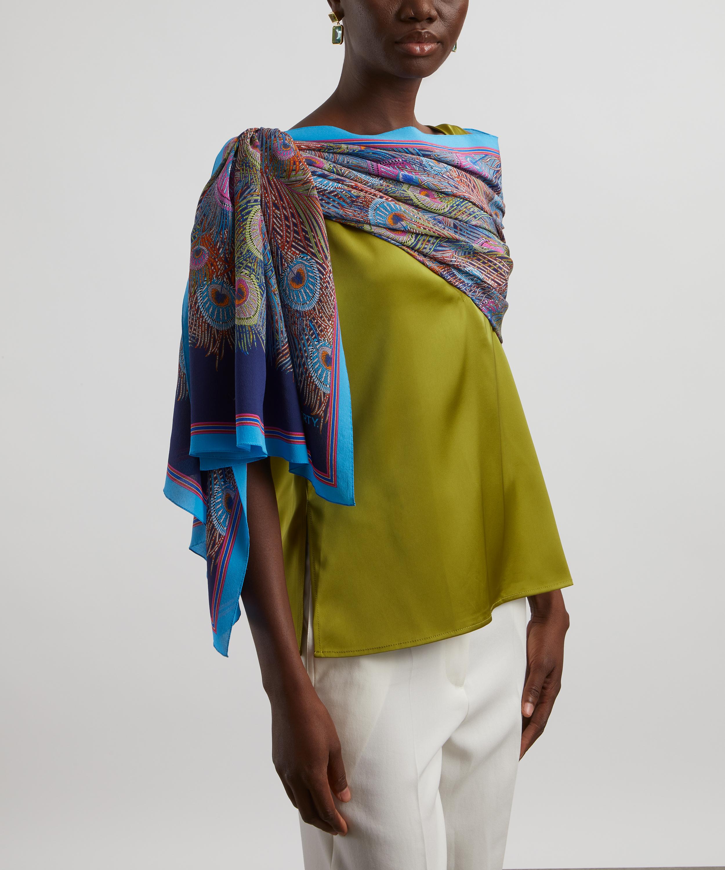 Liberty - Hera Long Silk Scarf image number 1