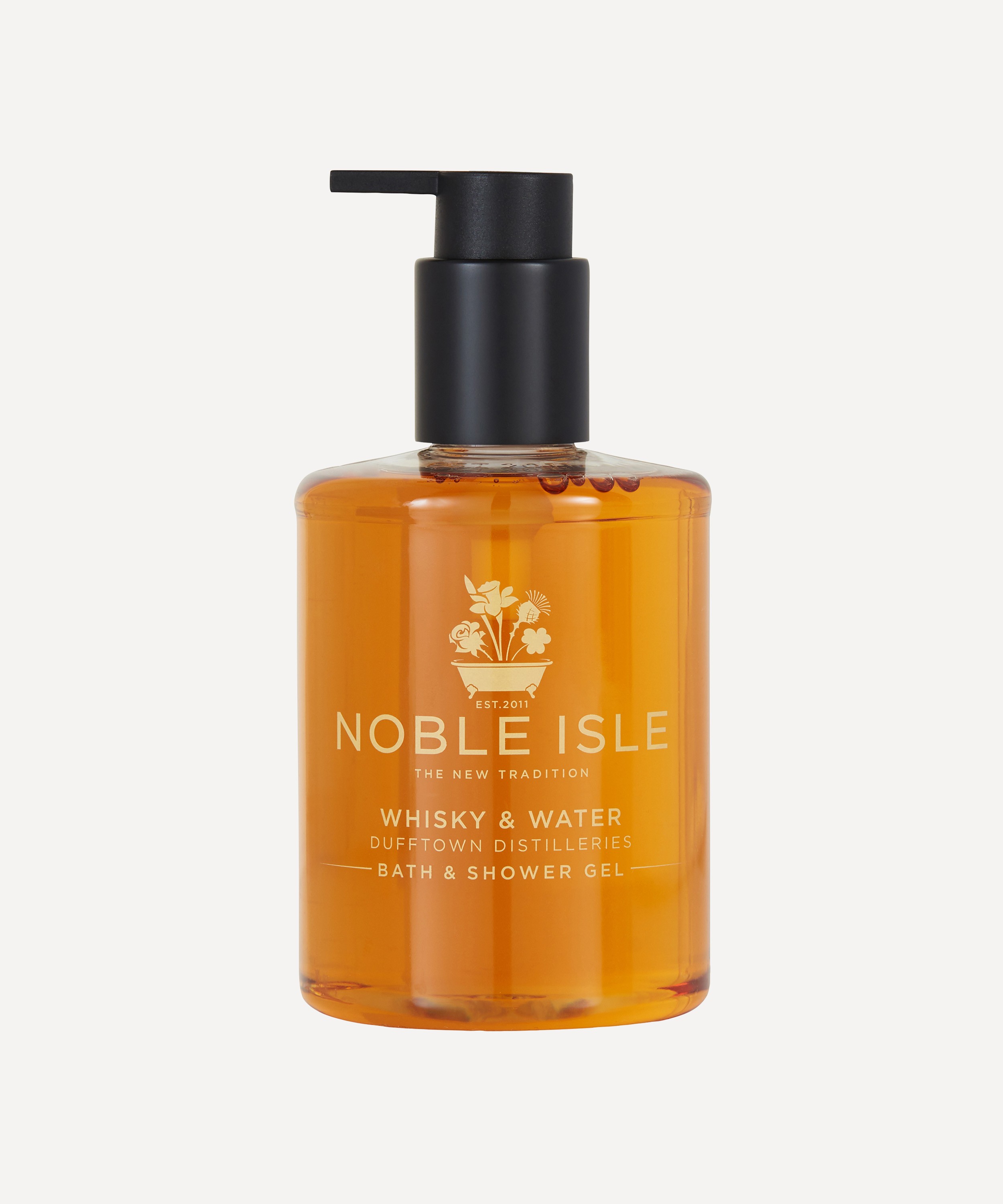 Noble Isle - Whisky & Water Bath & Shower Gel 250ml image number 0