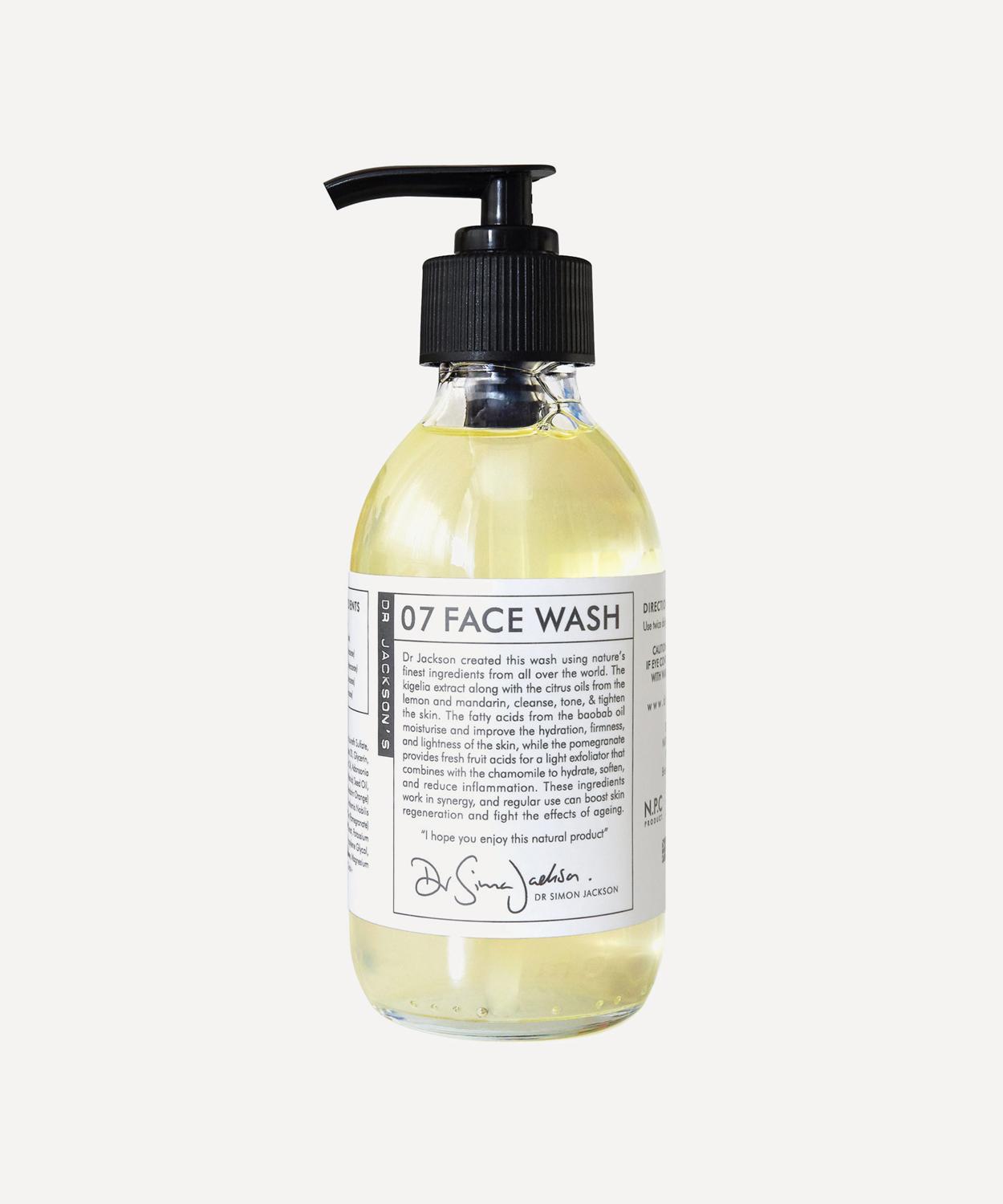 dr jackson face wash