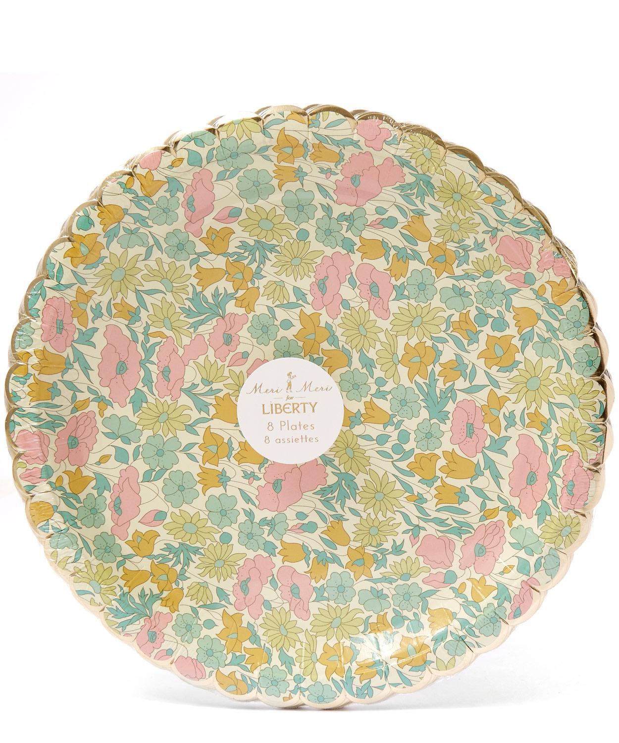 daisy paper plates