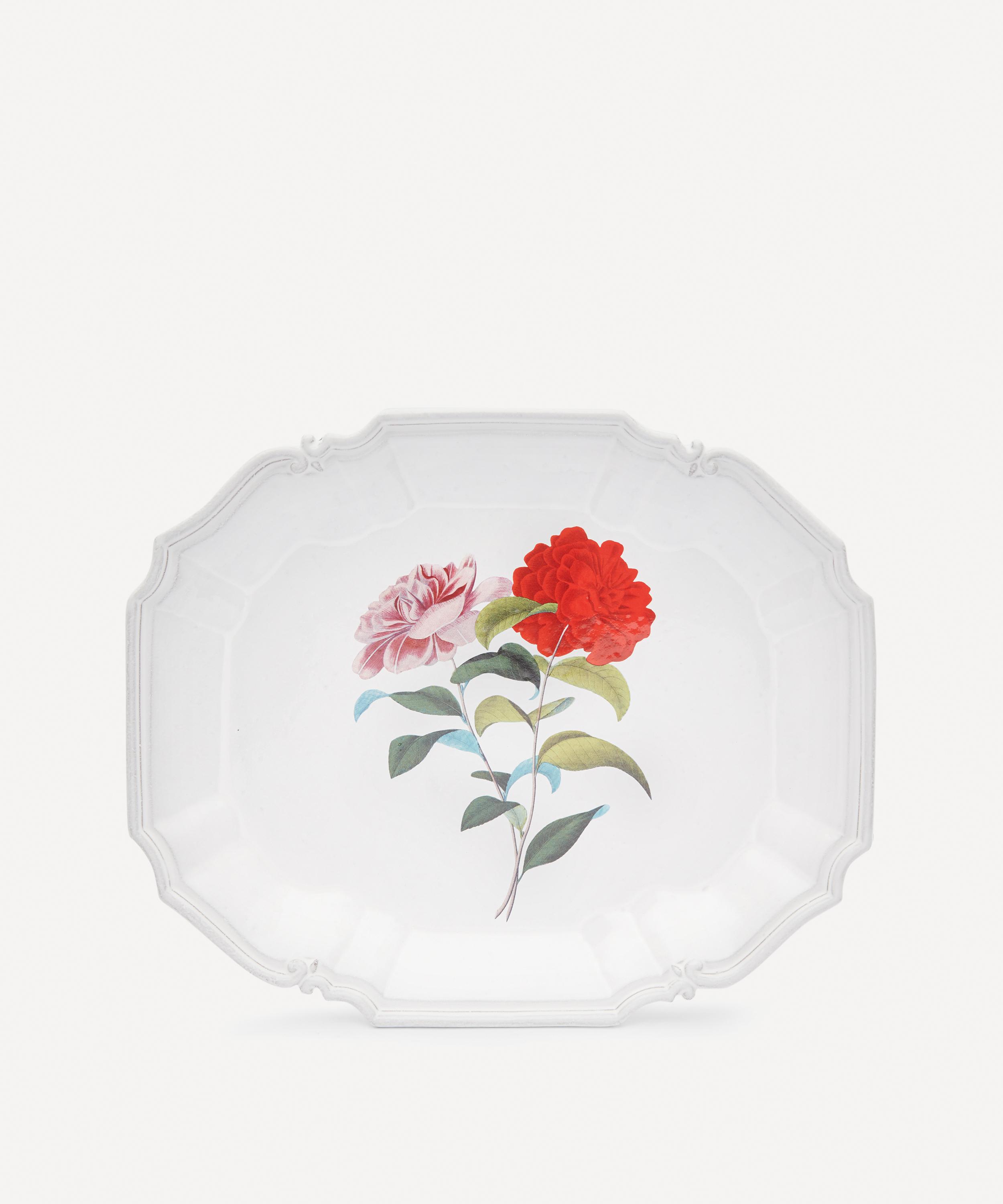 Astier de Villatte - Stuttgart Flower Platter image number 0