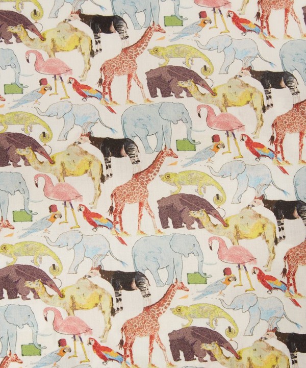 Liberty Fabrics - Queue for the Zoo Tana Lawn™ Cotton image number null