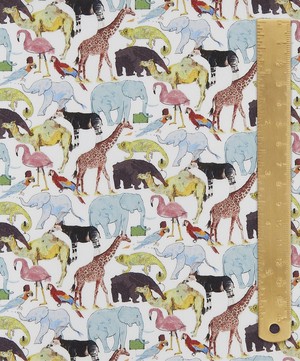 Liberty Fabrics - Queue for the Zoo Tana Lawn™ Cotton image number 4