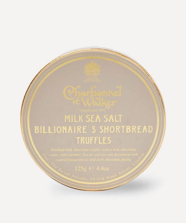 Charbonnel et Walker - Milk Sea Salt Billionaire's Shortbread Truffles 125g image number 0