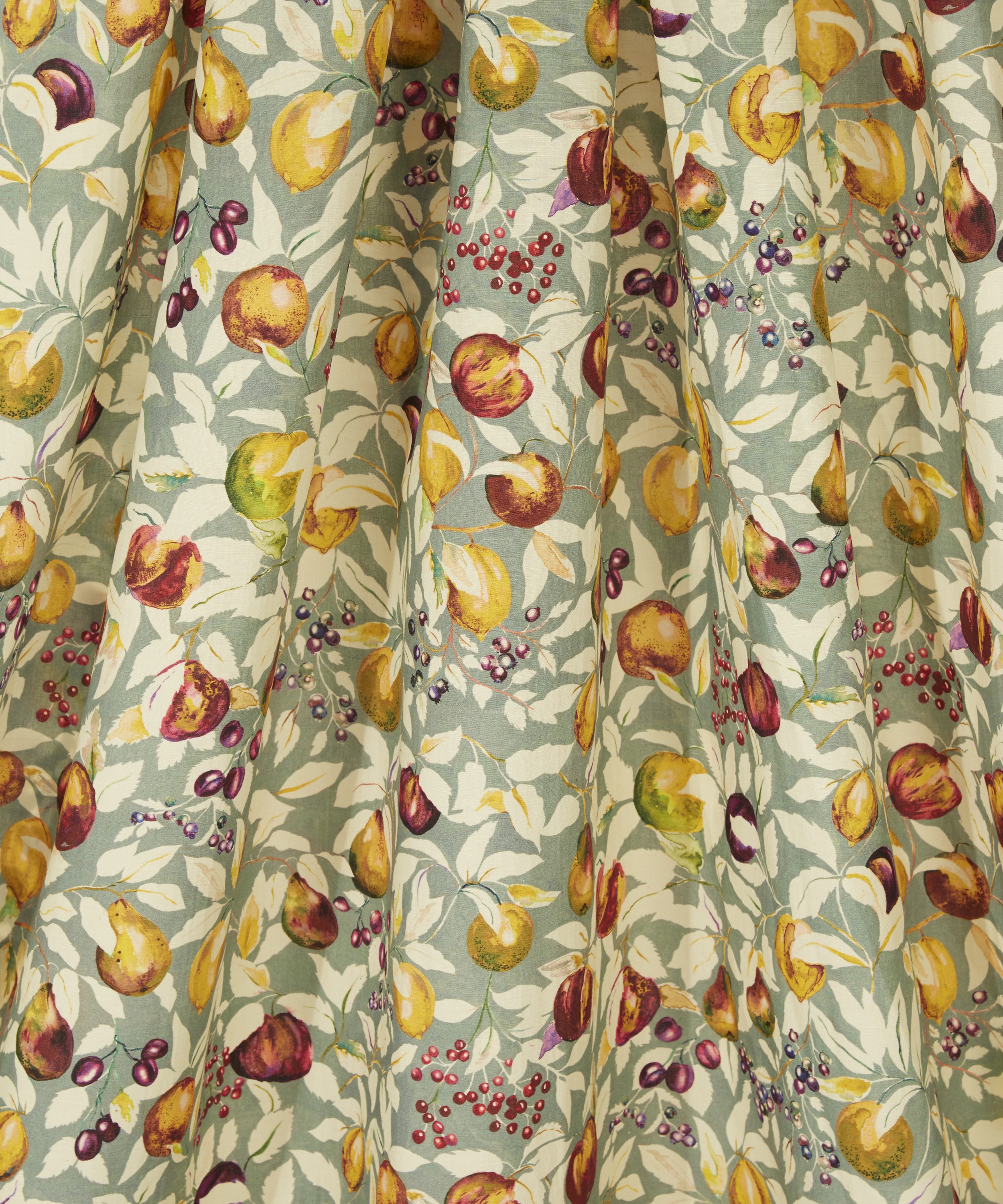 Liberty Fabrics Interiors - Fruit Billett Linen Viscose in Lemon Tree image number 2