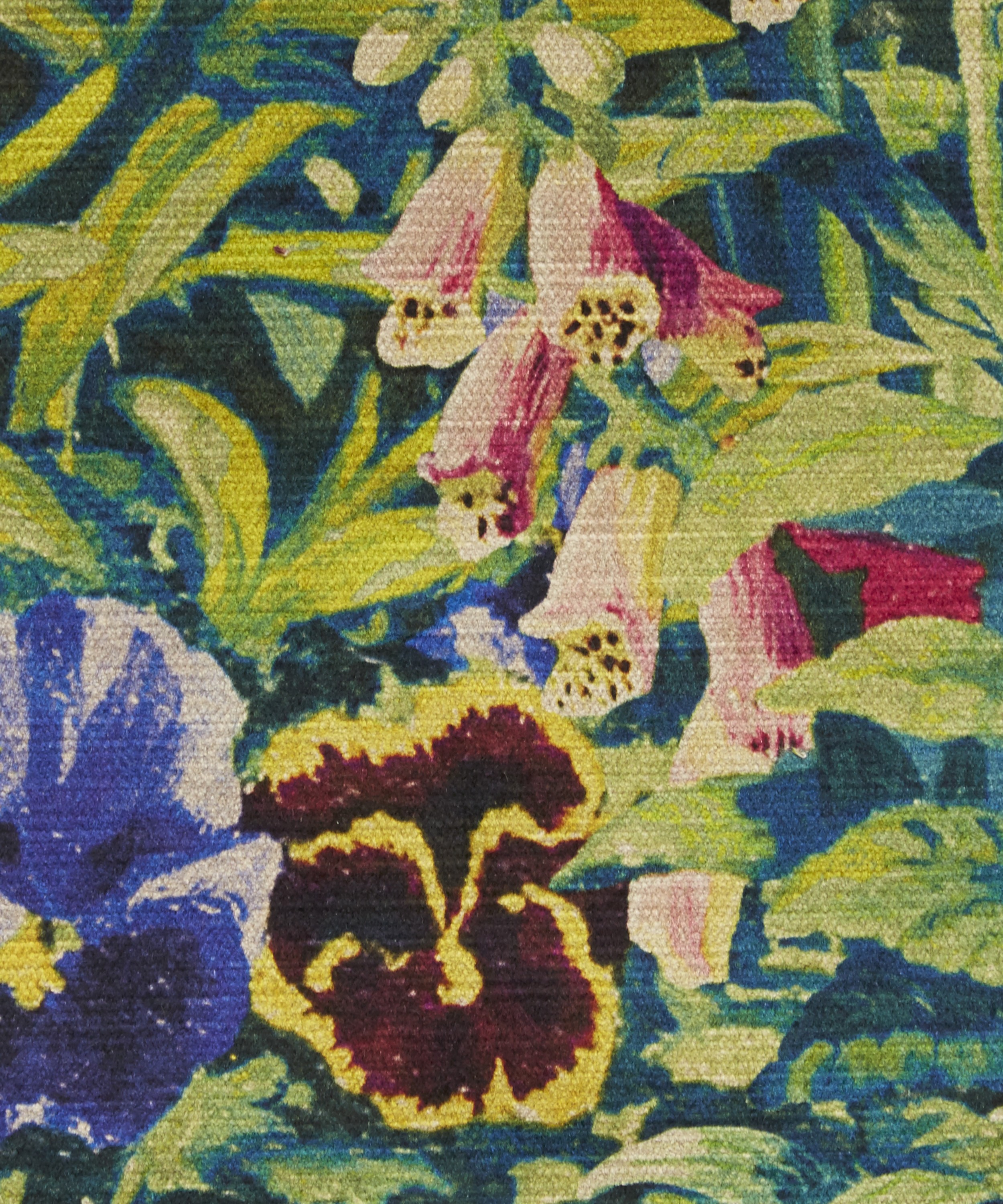 Liberty Fabrics Interiors - Gail's Garden Vintage Velvet in Dawn