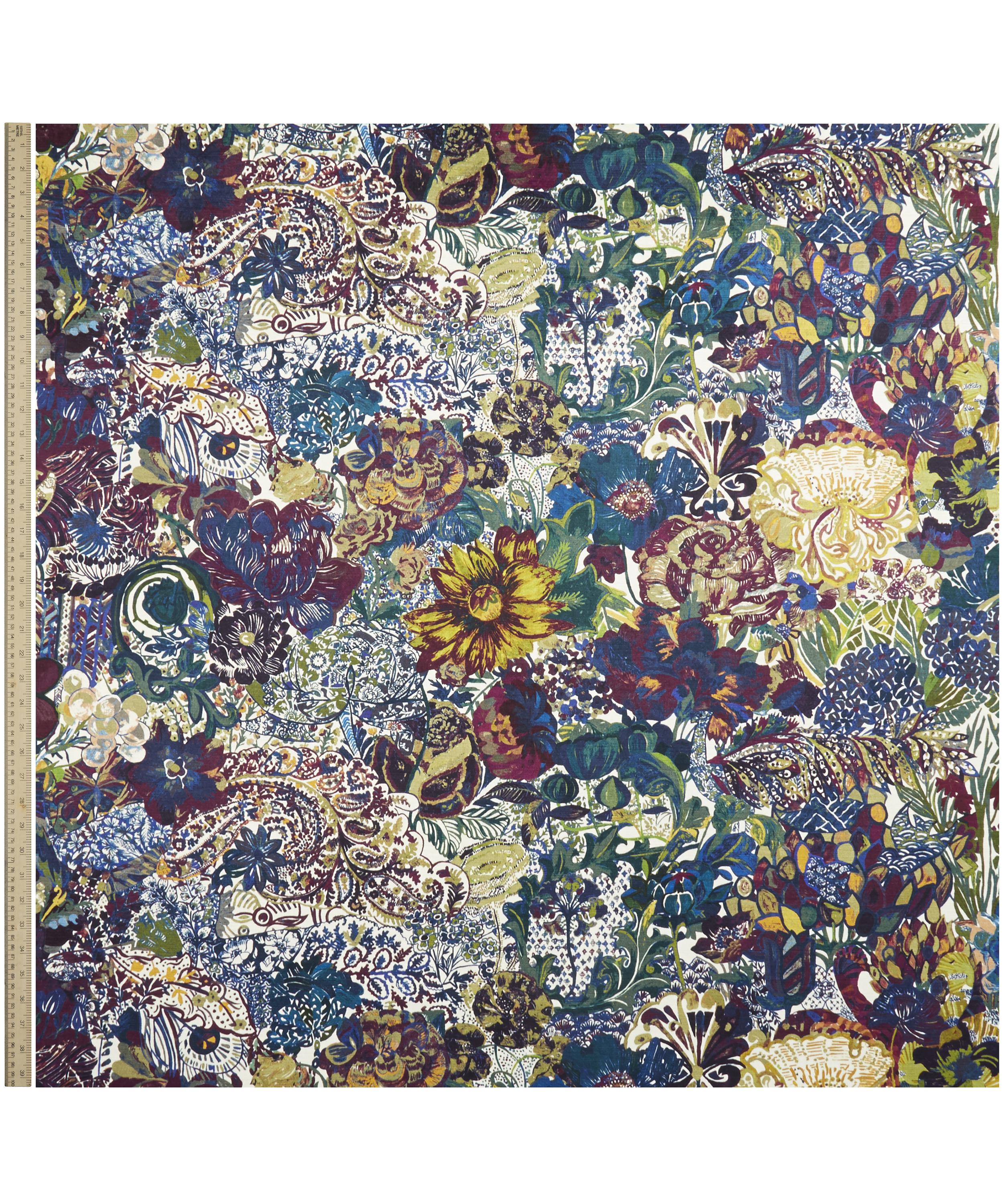 Liberty Fabrics Interiors - May Anniversary Vintage Velvet in Myriad image number 1