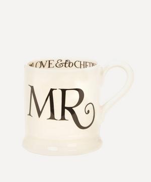 Emma Bridgewater - Mr. and Mr. Half Pint Mugs Set of Two image number 1
