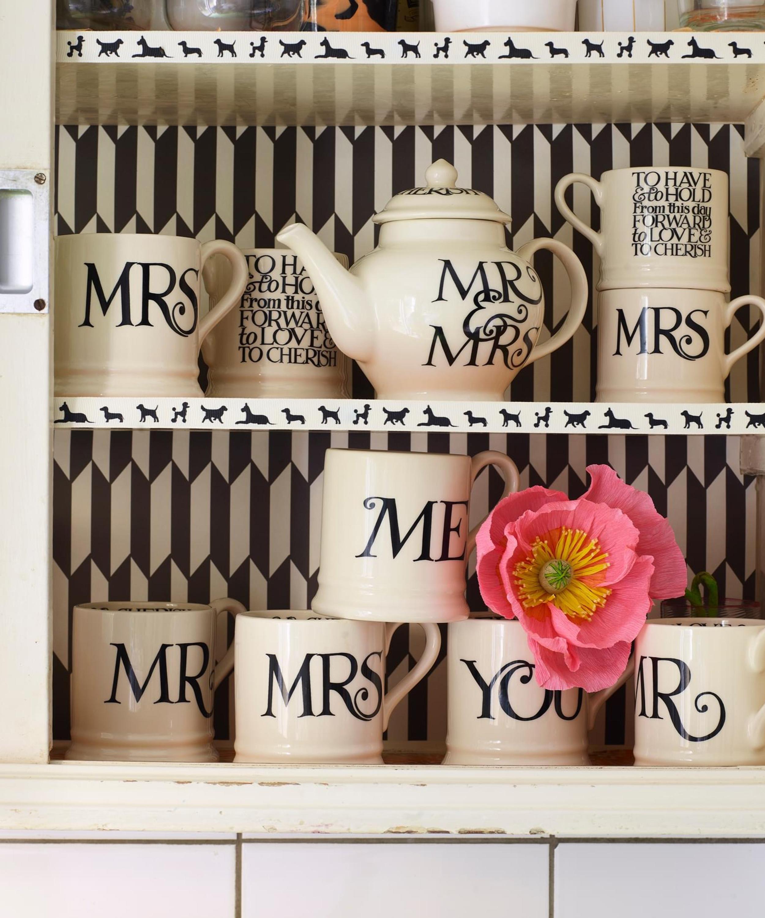 Emma Bridgewater - Mr. and Mr. Half Pint Mugs Set of Two image number 5