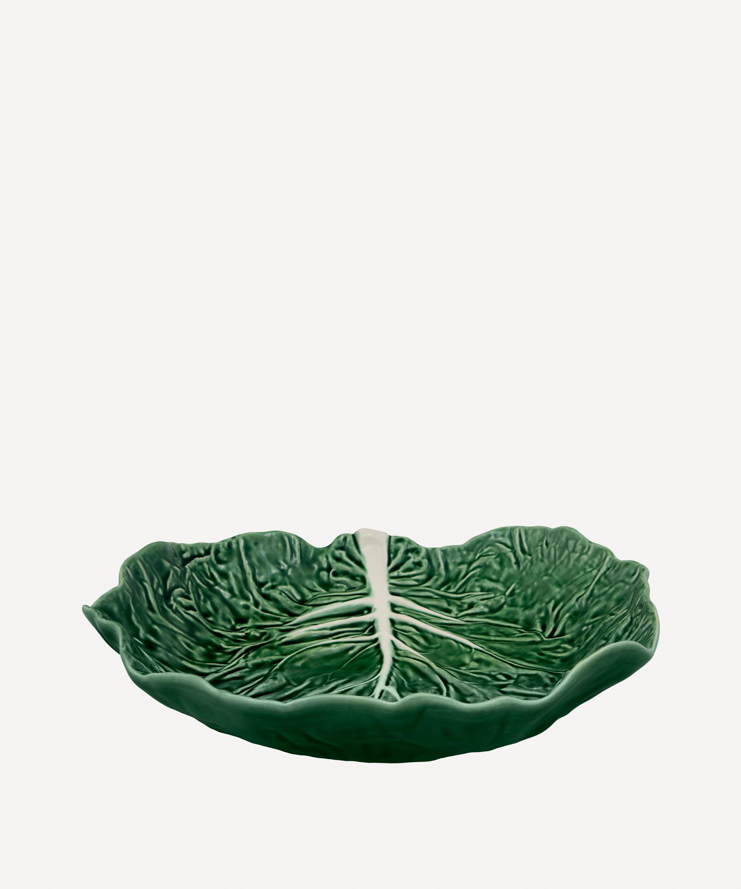 Bordallo Pinheiro - Cabbage Leaf Salad Bowl image number 0