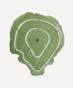 Bordallo Pinheiro - Large Cabbage Leaf Flat Plate image number 2