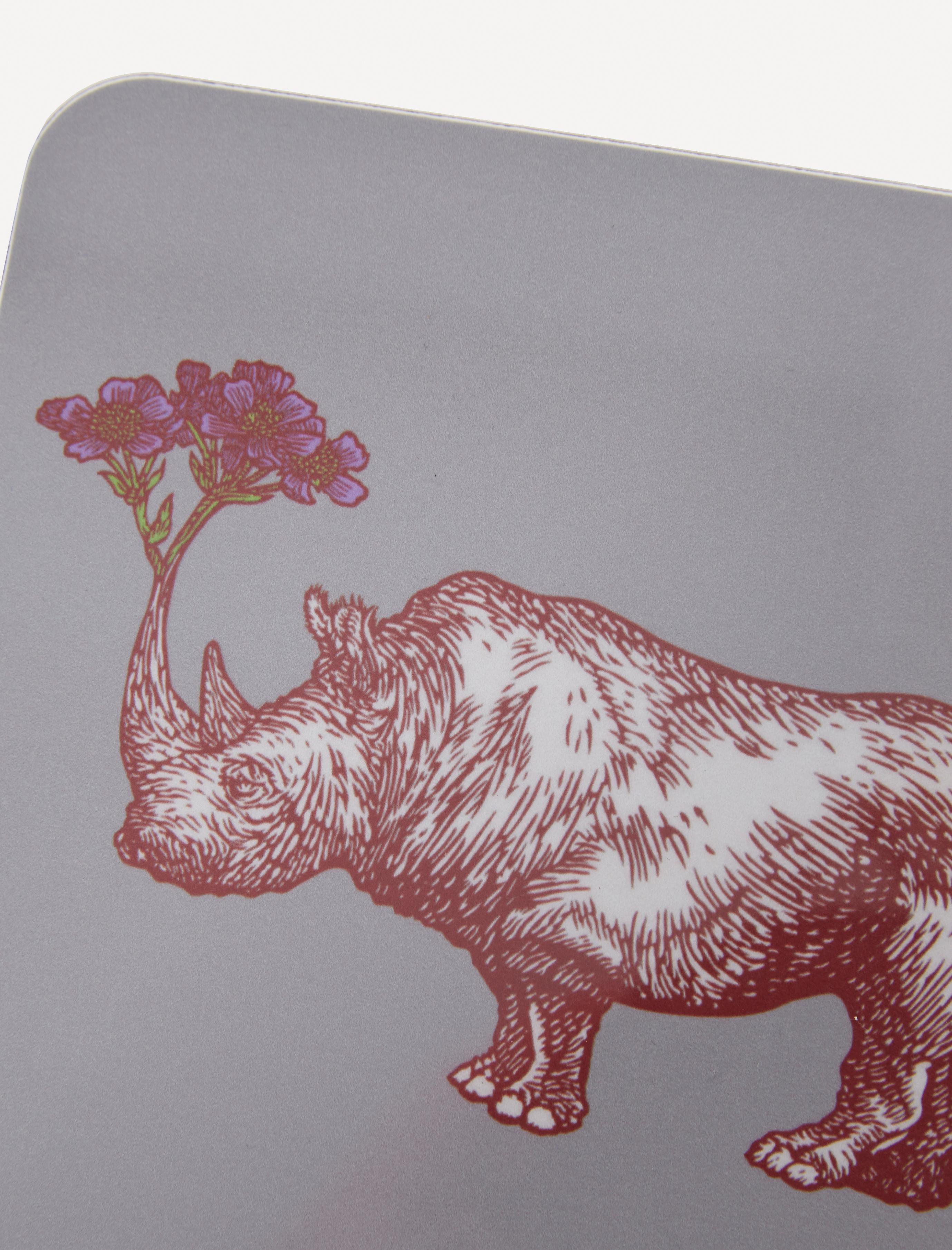 Avenida Home - Puddin' Head Rhino Coaster image number 3