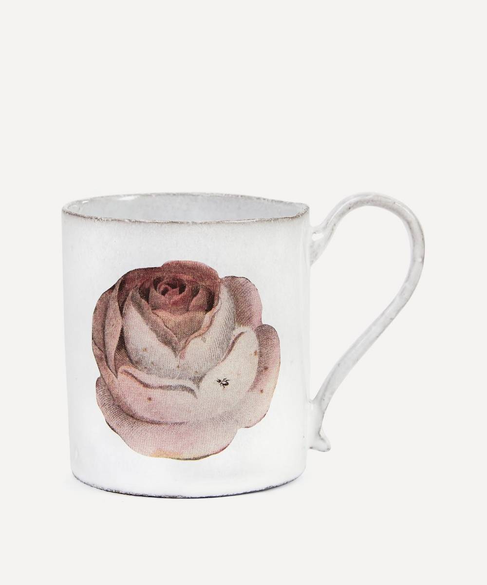 Astier de Villatte - Rose and Insect Mug