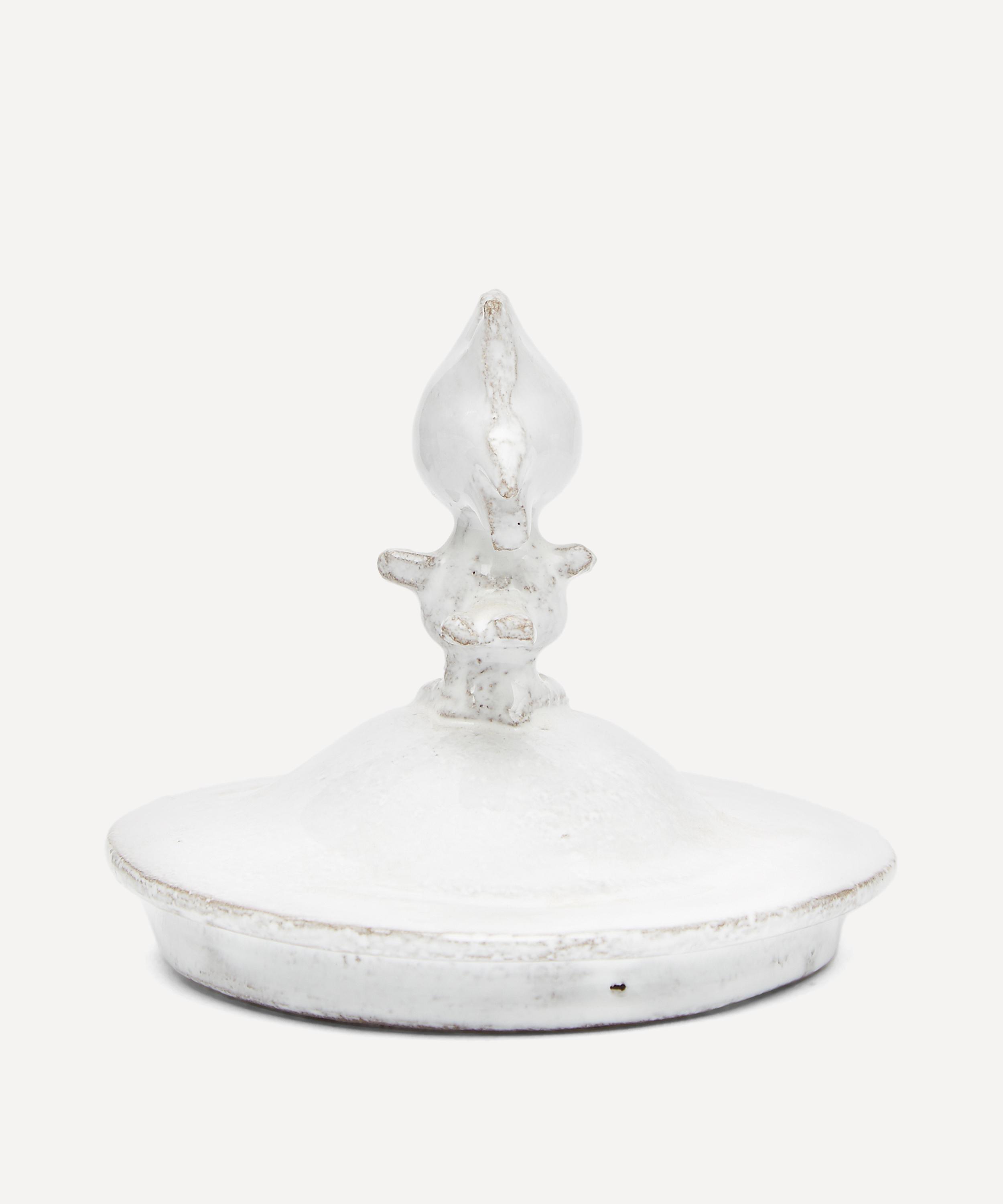 Astier de Villatte - Woodstock Glazed Terracotta Candle Topper image number 2