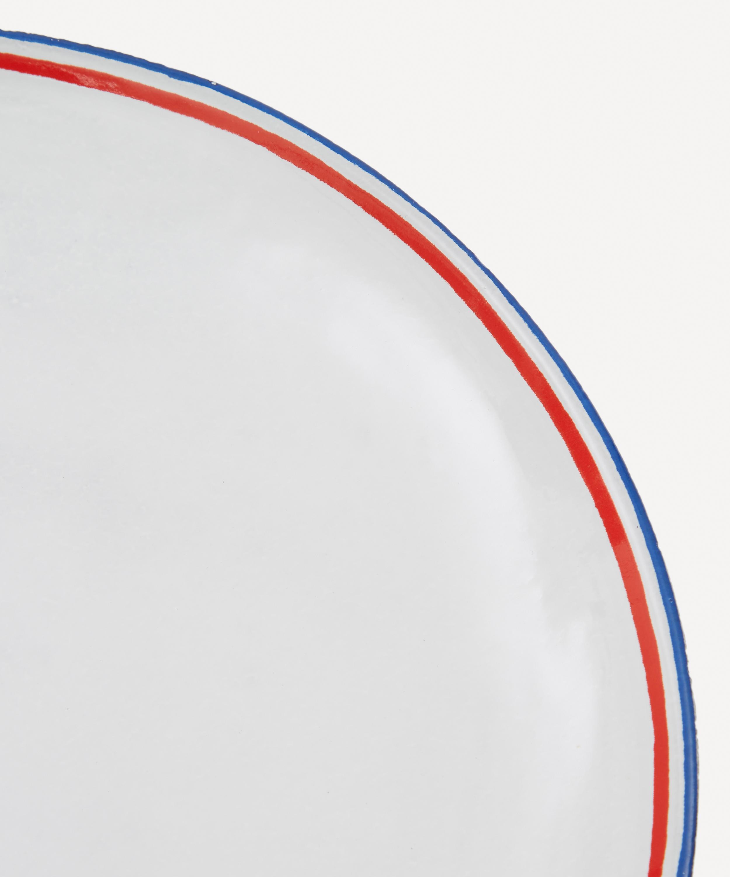 Astier de Villatte Tricolore Dinner Plate | Liberty