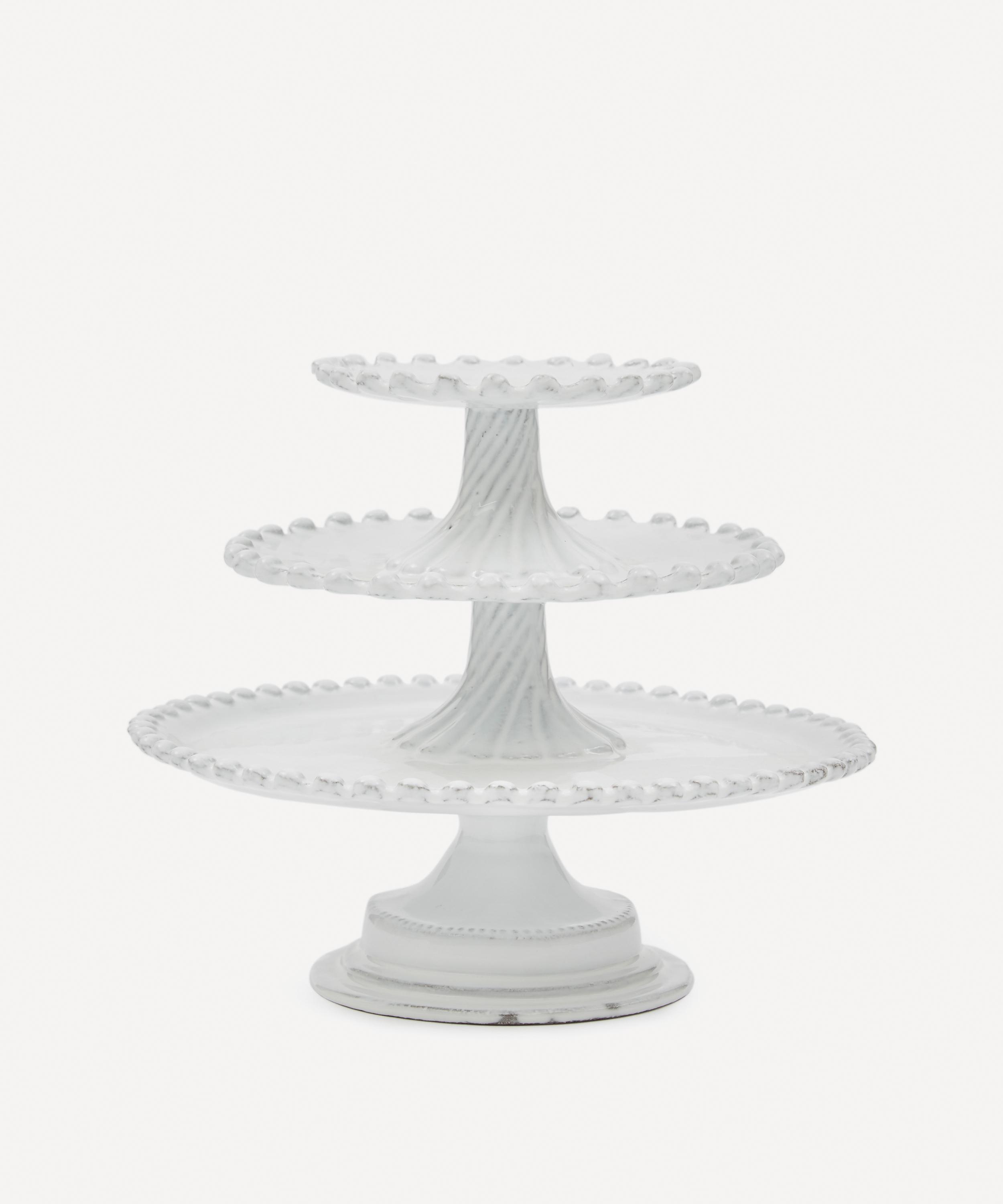 Astier de Villatte - Ad&eacute;la&iuml;de Three-Tier Cake Stand image number 0