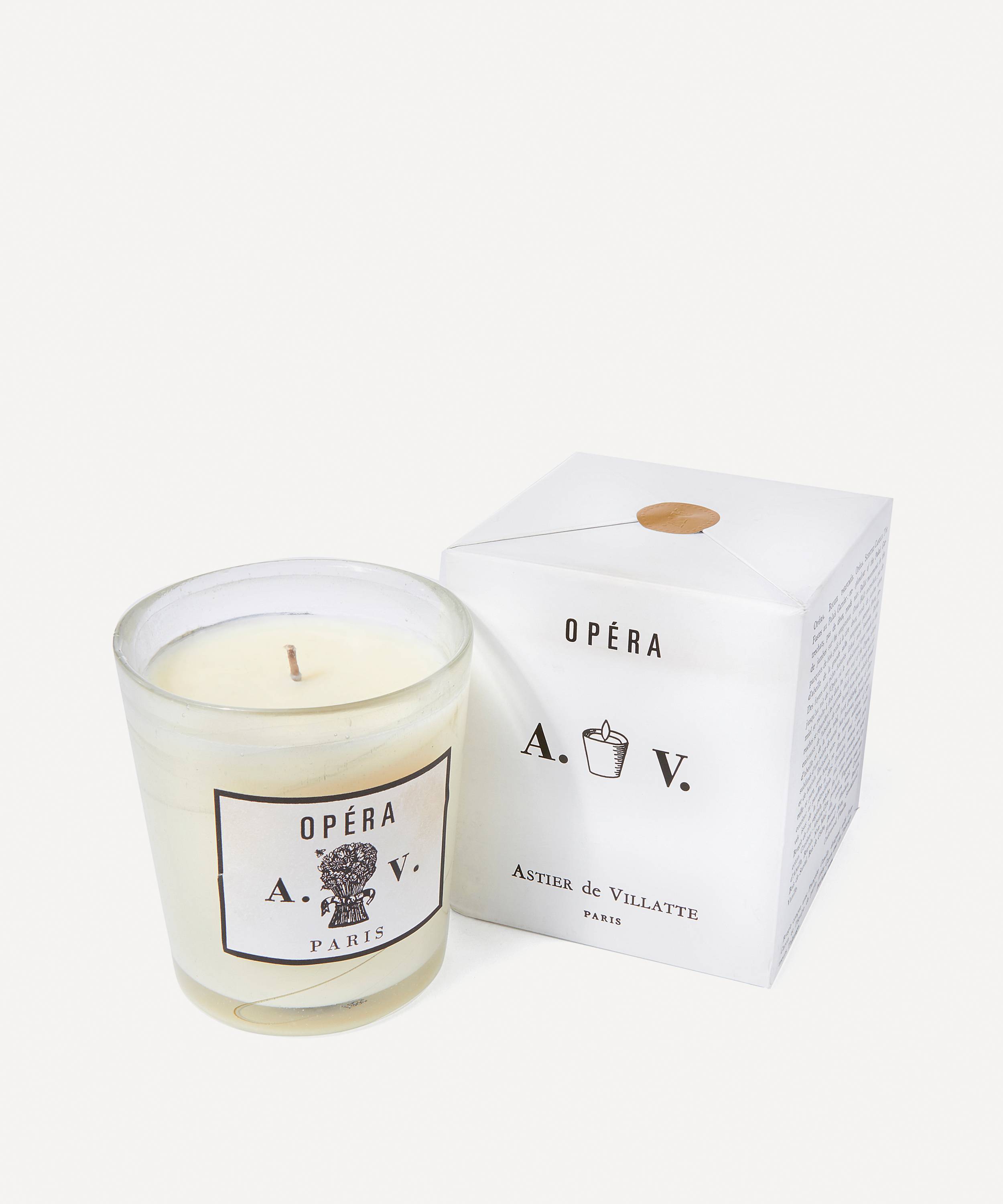 Astier de Villatte Opéra Glass Scented Candle 260g | Liberty