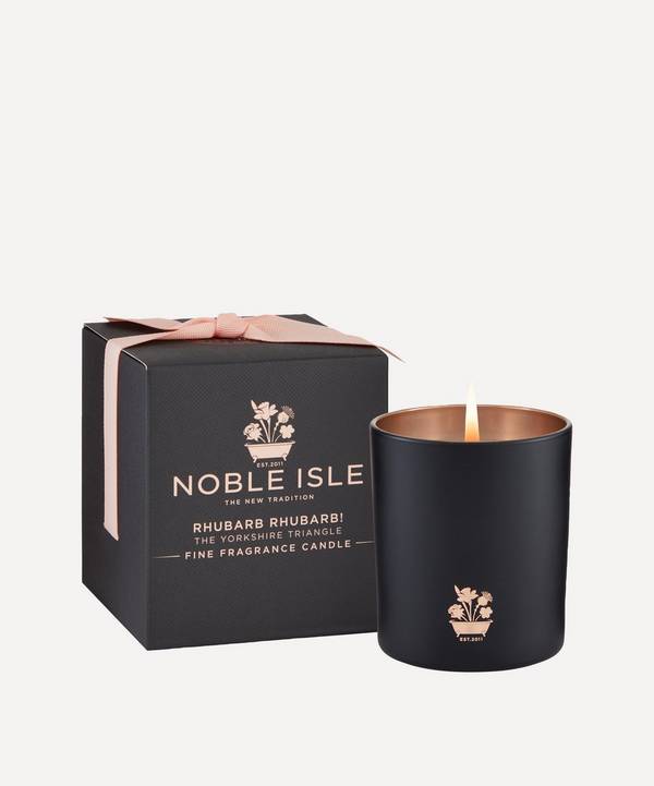 Noble Isle - Rhubarb Rhubarb! Candle and Snuffer image number 0