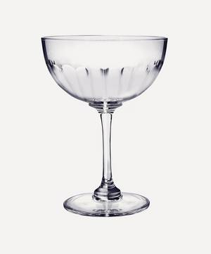 Set of Six Lens Champagne Coupes