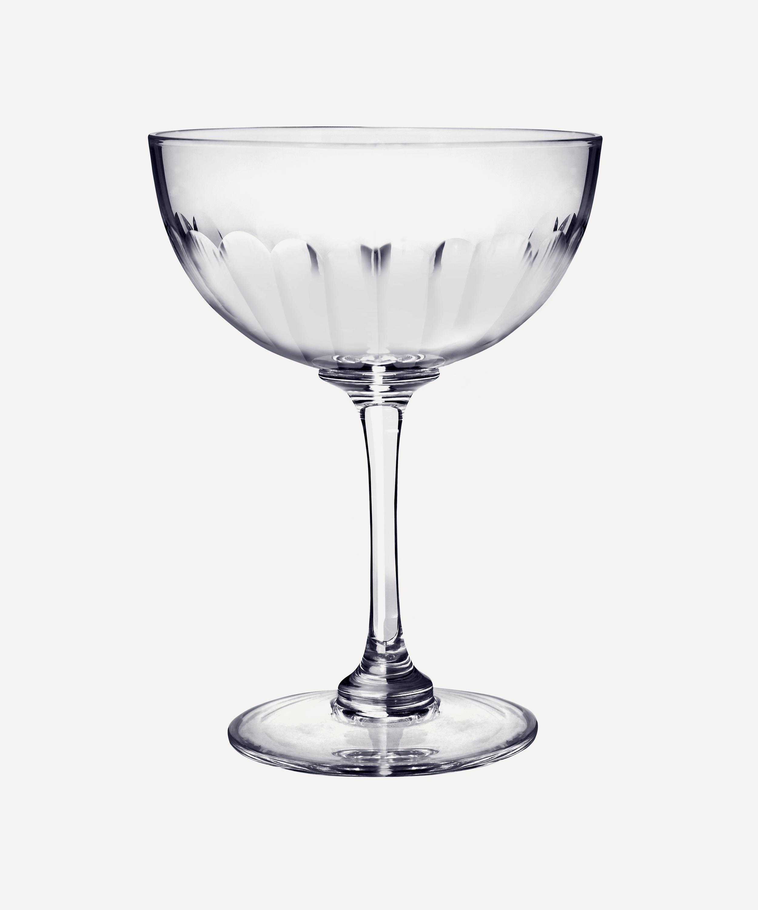 Retro champagne online glasses