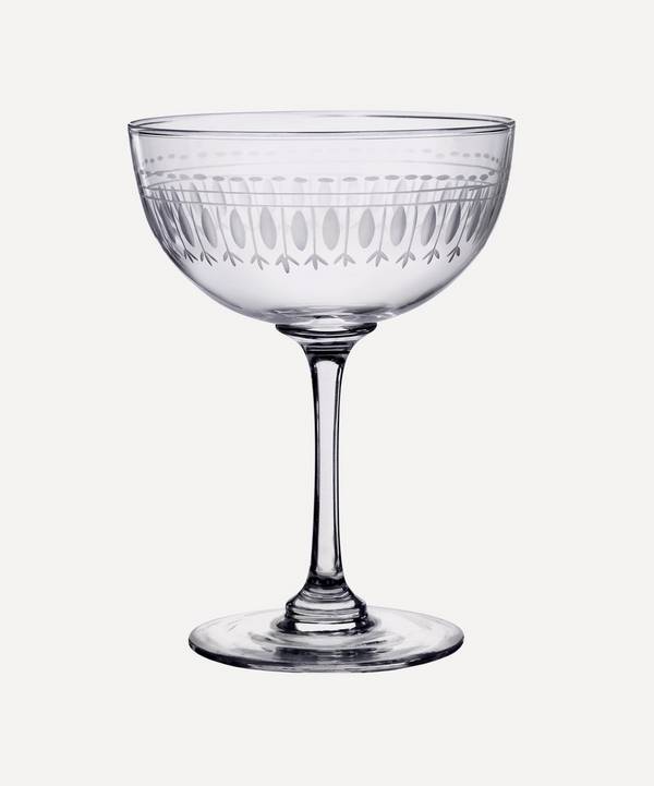 The Vintage List - Oval Champagne Coupes Set of Six