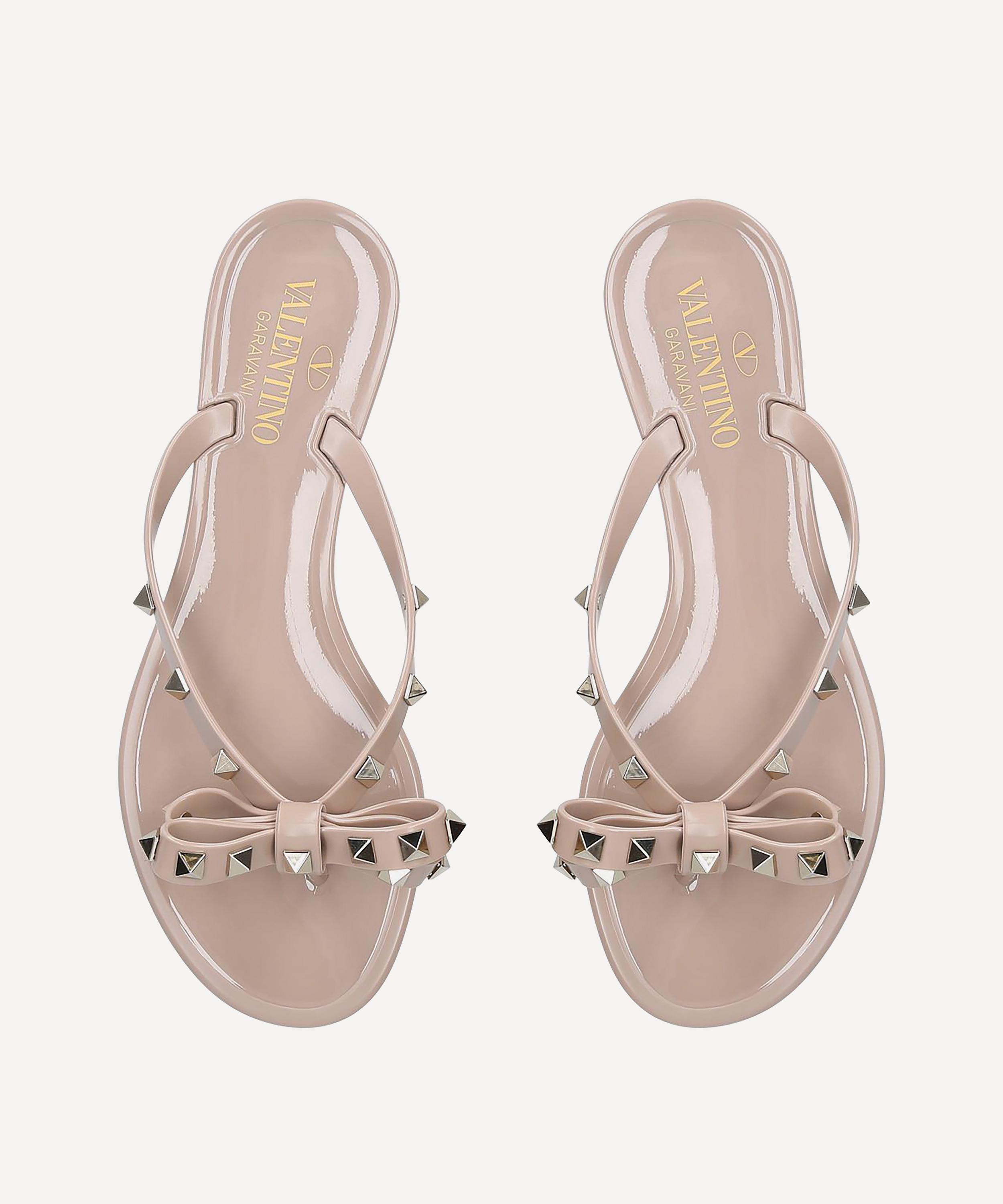 Valentino rockstud jelly on sale sandals