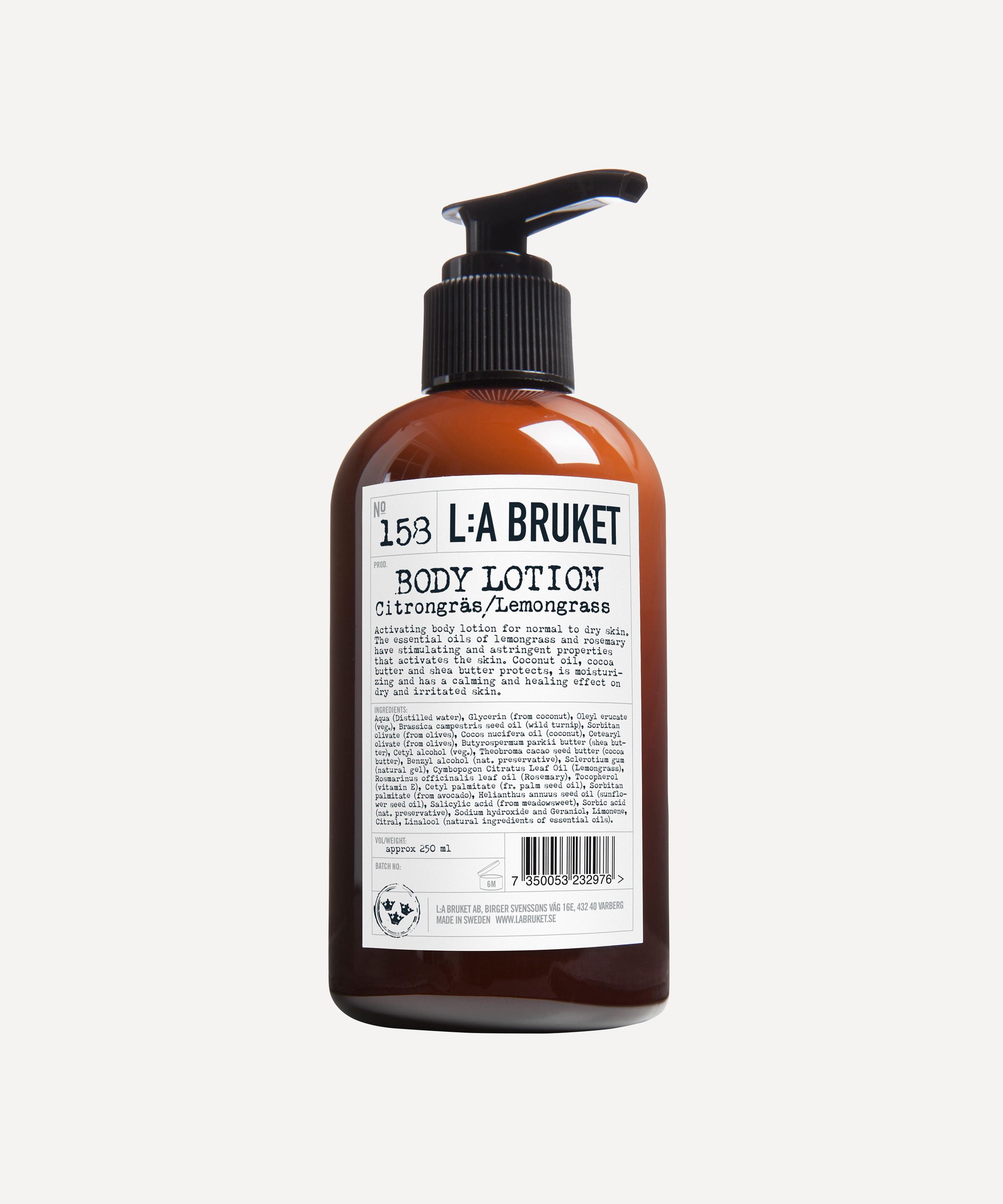 L:A Bruket - Lemongrass Body Lotion 240m image number 0