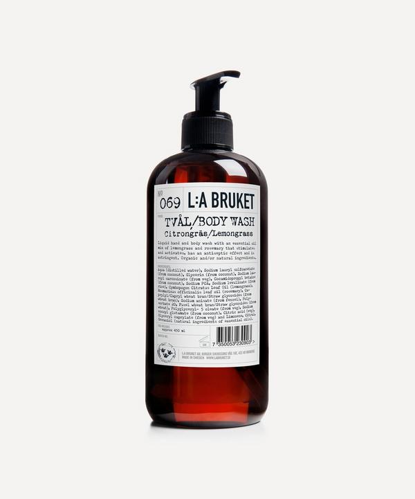 L:A Bruket - No.069 Lemongrass Liquid Soap 450ml image number null