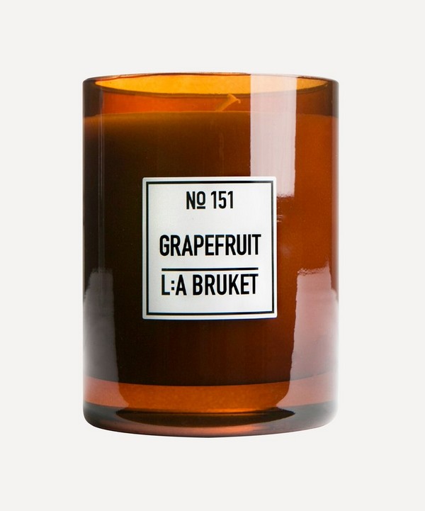 L:A Bruket - No.151 Grapefruit Scented Candle 260g image number null