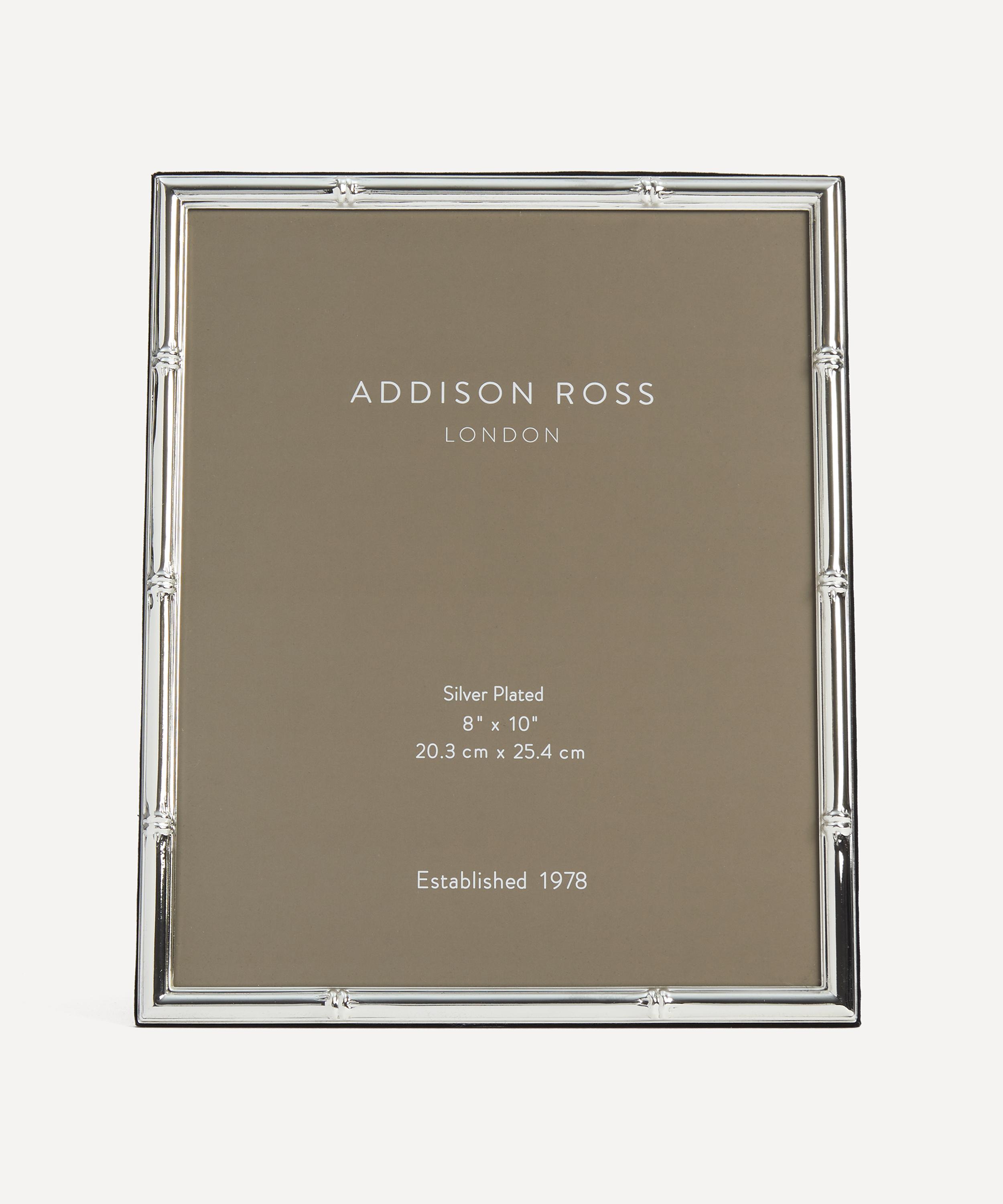 Addison Ross - Bamboo Silver Plated 8x10 Photo Frame