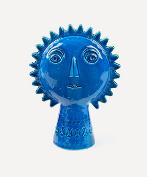 Bitossi - Rimini Blu Ceramic Sun Figure image number 0