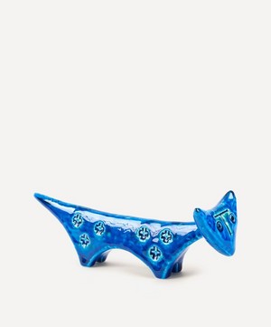 Bitossi - Rimini Blu Ceramic Cat Figure image number 0