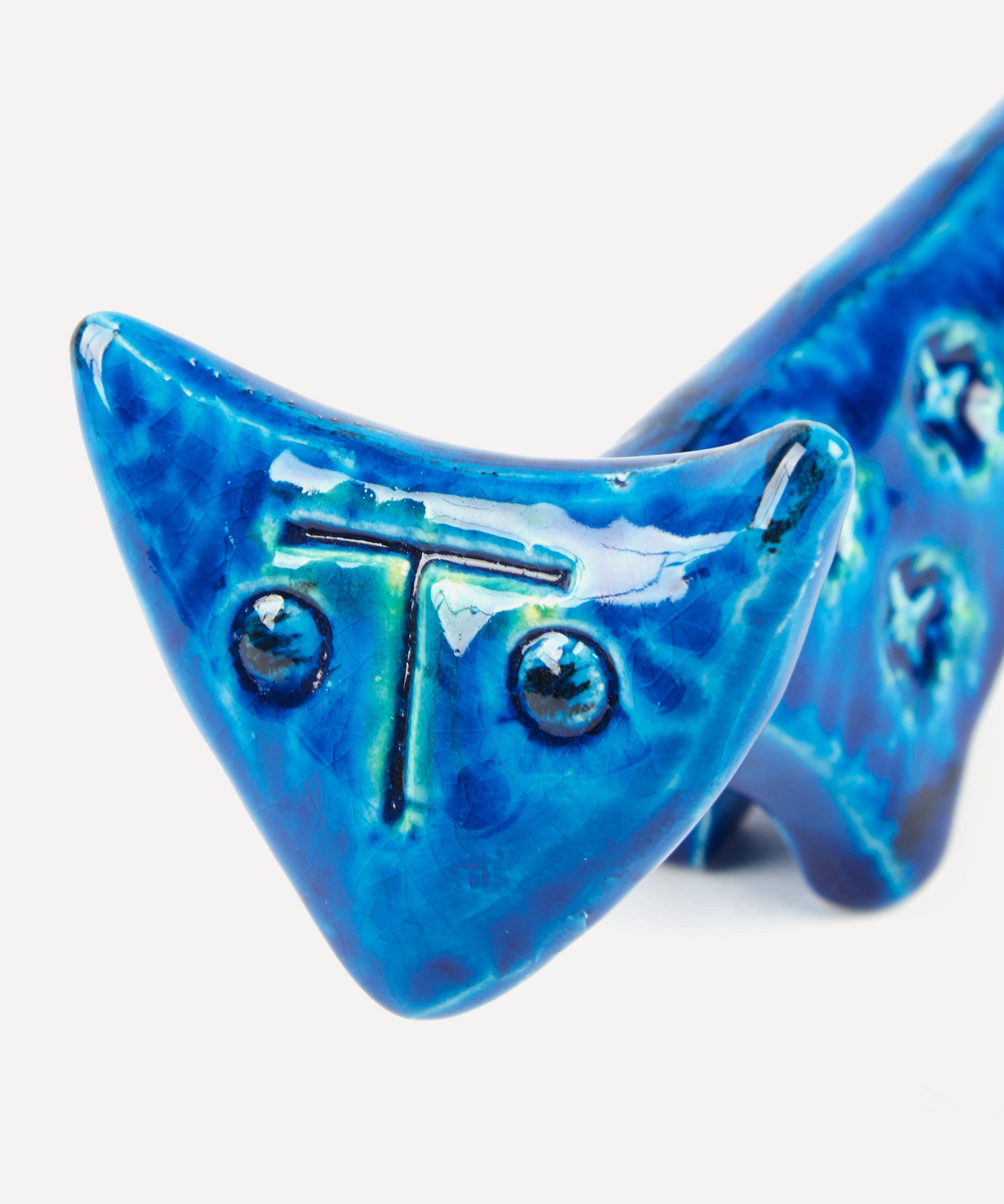 Bitossi ビトッシ Rimini Blu リミニブルー  Cat 猫 Bitossi ビトッシ Rimini Blu リミニブルー Cat 猫 Bitossi