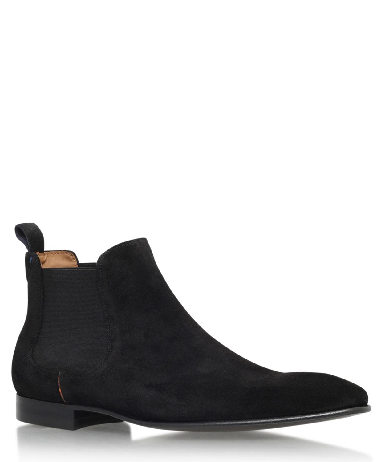paul smith falconer suede chelsea boots