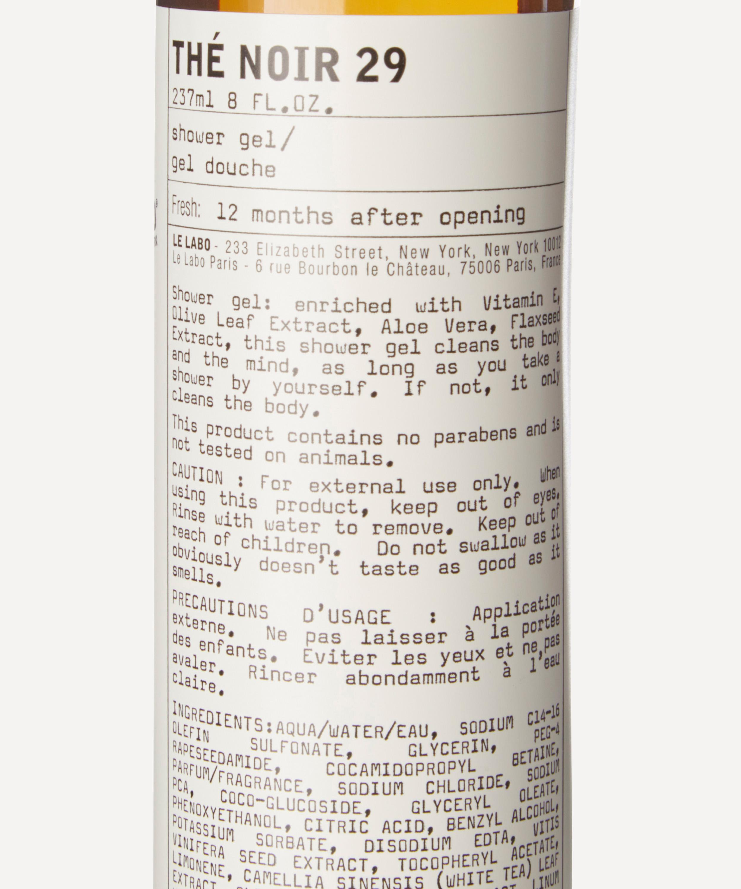 Le Labo - Thé Noir 29 Shower Gel 237ml image number 3