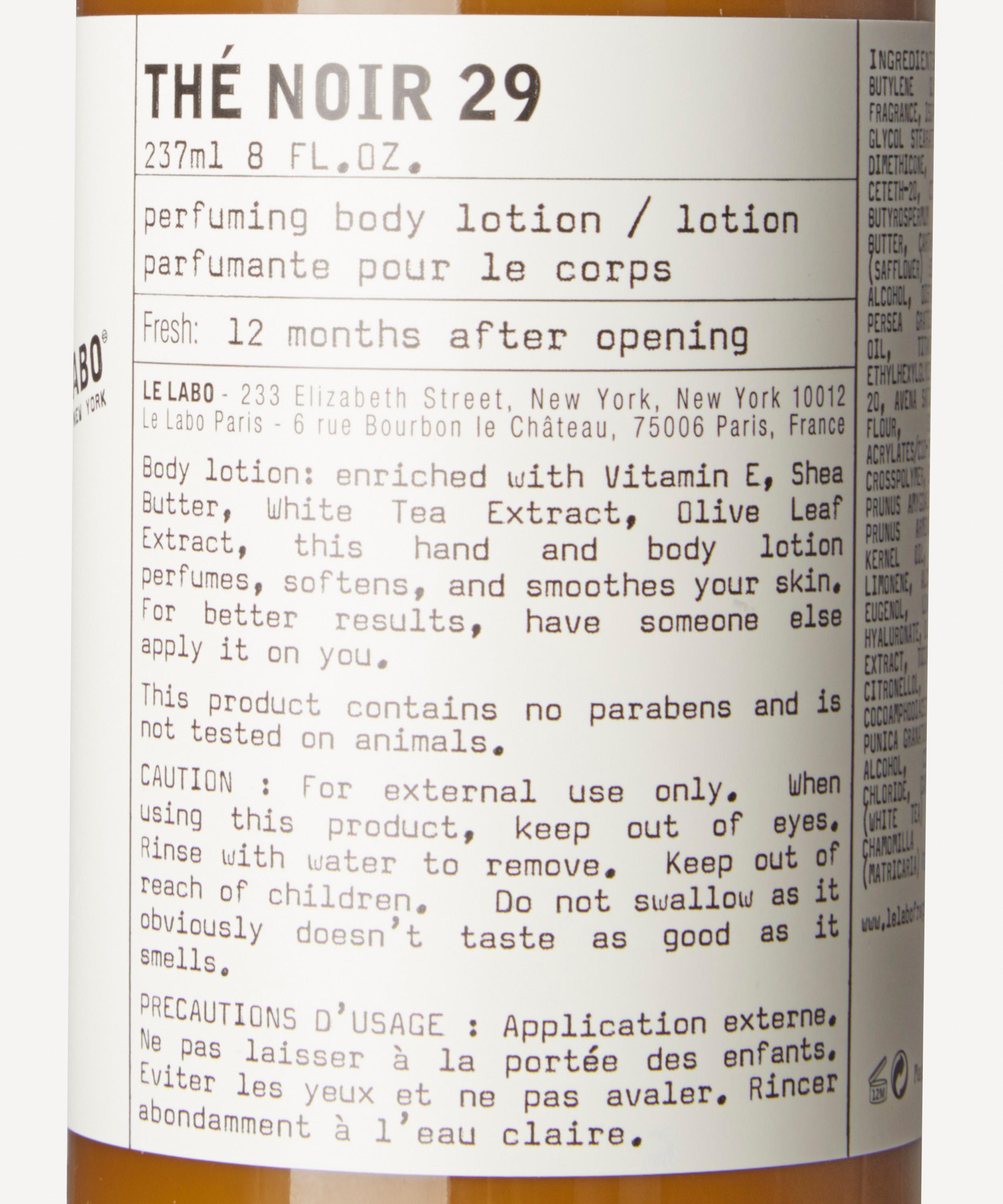 Le Labo - Thé Noir 29 Body Lotion 237ml image number 3