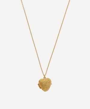 Alex Monroe - Gold-Plated Victoriana Keepsake Heart Locket Necklace image number 0