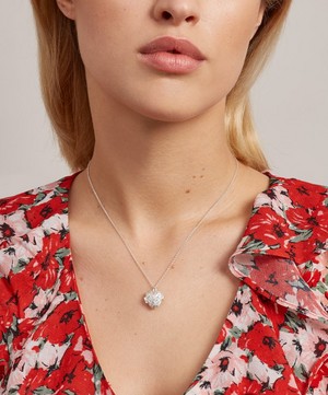 Alex Monroe - Silver Victoriana Keepsake Heart Locket Necklace image number 1