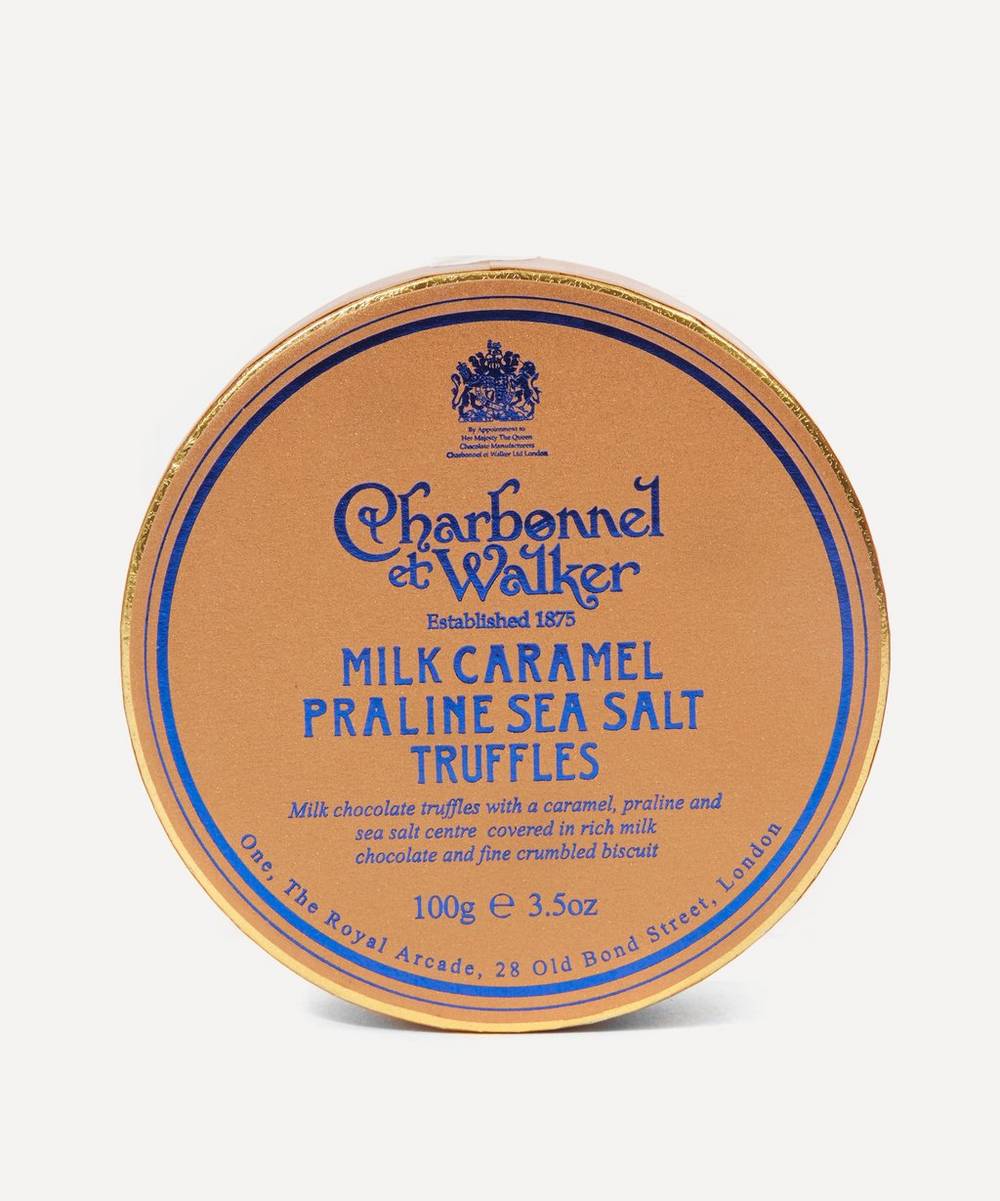 Charbonnel et Walker - Milk Caramel Praline Sea Salt Truffles 100g