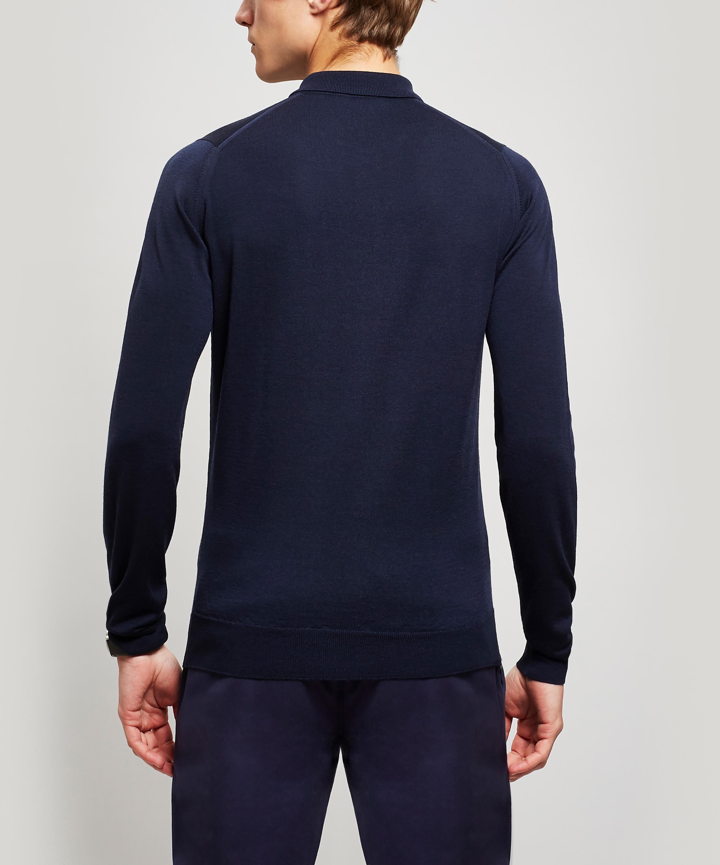 John Smedley Belper Merino Wool Polo-Shirt | Liberty